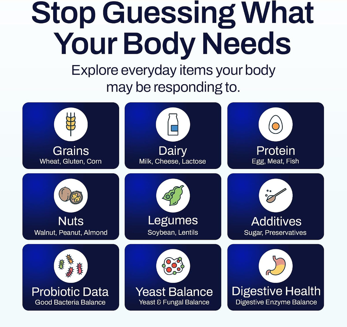 AFIL Food Sensitivity Test kit - 1000+ Foods, Drinks, Vitamins & Gut Health | At-Home Wellness Food Intolerance Test Kits for Adults & Kids - Non-Invasive Wellness Indicator | 1000+ Items Premium