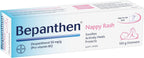 Bepanthen Nappy Rash Ointment Has a Unique Dual Action to Help Treat and Prevent Nappy Rash, Soothing and Hydrating Baby Skin Ointment, 100 g