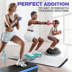 Yes4All Neoprene Dumbbells, Pairs and Sets with Rack for Home Workouts