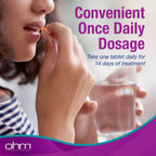 Ohm Omeprazole 20mg, 42 Delayed-Release Tablets, Acid Reducer for Frequent Heartburn, 24-Hour Relief Heartburn Medicine, Helps Relieve Stomach & Chest Discomfort (6 Weeks of Supply, 42, Count)