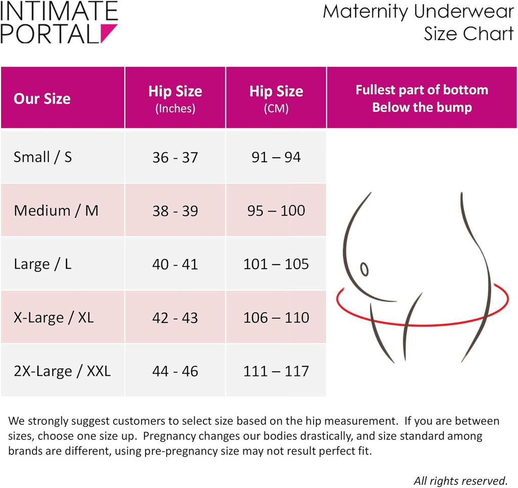 Intimate Portal Cotton Pregnant Panties | Premama & Postpartum | Bikini Panties