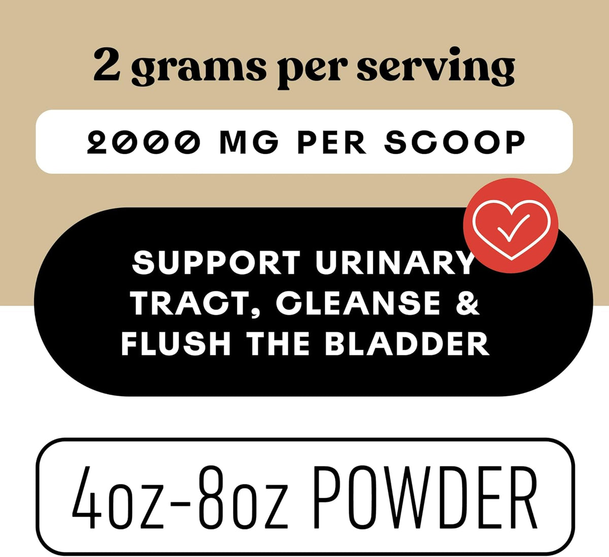 D Mannose Powder Supplement 8oz - Powder D Mannose for Urinary Tract & Bladder Health Support, Bulk Easy Mix Formula, 115 Servings, No Fillers, Non GMO & Gluten Free Support, Kosher Certified Made USA