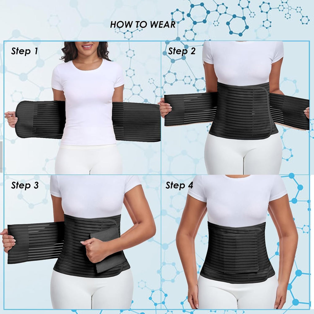 Postpartum & Post Surgery Abdominal Binder. Postpartum Belly Band