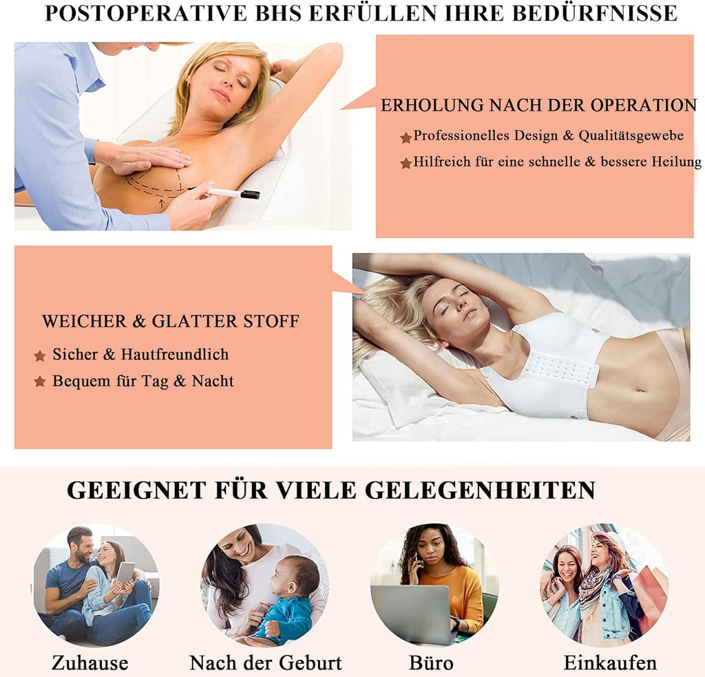 Postoperativer Bras Wire-Free