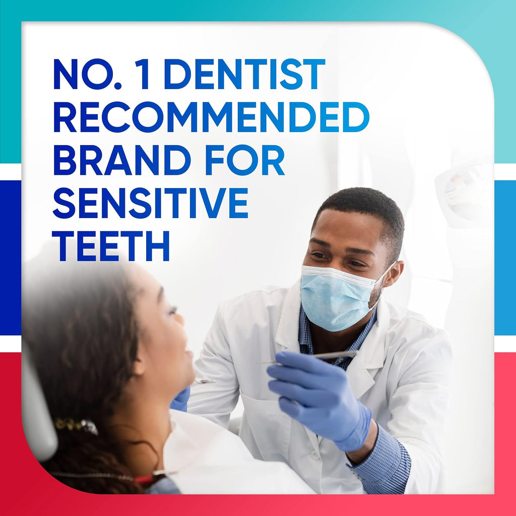 Sensodyne Sensitivity Gum and Enamel Toothpaste, 3.4 Ounces x 3 | Triple Protection, Refreshing Fluoride Toothpaste, Mint Flavor, Helps Restore Gum Health, Rehardening The Enamel