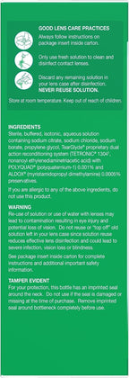 OPTI-FREE Replenish Multi-Purpose Contact Lens Solution, 10 Fl Oz, 2 Pack