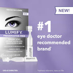 Lumify Preservative Free Eye Drops Redness Relief, Sensitive Eyes, 20 Vials