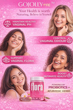Flora Vaginal Probiotics For Women UTI infections - Intimate discomfort - Vaginal Odor - Vaginal Flora- vaginal health - With Prebiotics Lactobacillus Cranberry Neem & Hibiscus Extracts 60 Capsules