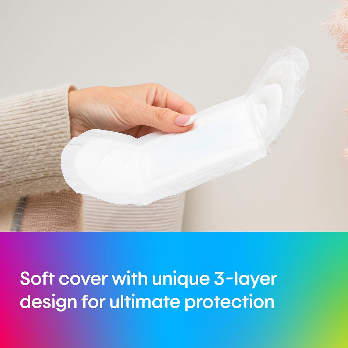 U by Kotex Ultrathin Pads Regular no Wings 84 Count (6 x 14 Pack) - Packaging May Vary