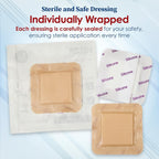 Gauze and Wound Dressings Silicone High Absorbency 7.62 cm