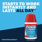 Pepcid Complete Acid Reducer + Antacid Chews, 10mg Famotidine, 50 Ct | Heartburn Relief, OTC, 800mg Calcium Carbonate, 165mg Magnesium Hydroxide, 10 mg Famotidine, For Acid Reflux, Tropical Fruit