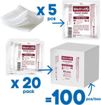 Medrull Wound Dressings and Gauze Sterile 5 cm 5 pieces