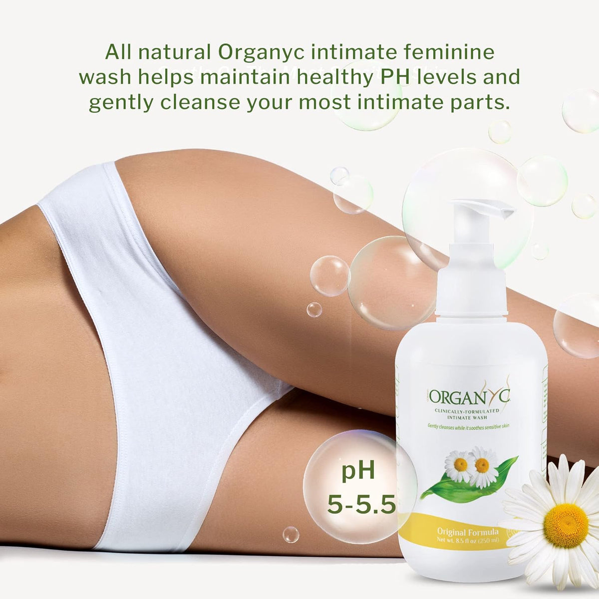 Organyc Intimate Cleansers 250 ml