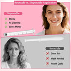 Disposable Vaginal Cream Applicators – 5ml Lube Injector Syringes with Smooth Tip, Dosage Markings, Fits Most Lubricants Creams Gels, Sterilized Individually Wrapped, Pack of 20