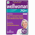 WELLWOMAN 70+ Multivitamins For Women Over Age 70 With Biotin,Isoflavones,Zinc,Vitamind To Support Physical & Mental Health,Improve Cognitive Function & Energy Levels Vegetarian,1 count,30 capsules