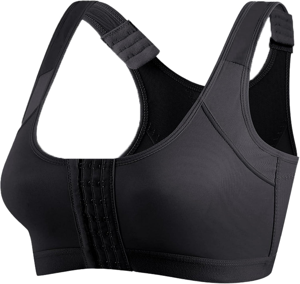 Dress Cici Front Hook Surgery Bra, Shapewear Non Padded Bra for Large Breast, 1 Pack