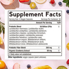 OmniRecipes Probiotic Supplements Organic 60 capsules 50 ml