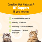 Naturals of Vermont - UT Support for Cats Dietary Supplements 60 pieces