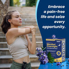 Sumifun Overnight Pain Relief Patches - Cold Hot Pain Patch with Lavender Scent - Menthol Pain Reliver for Knee & Lower Back Pain Relief Sore Muscle Relief (15 Counts(Pack of 1), Lavender)