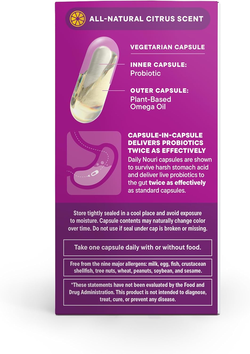 Daily Nouri Hormone Balance Probiotics for Women | Hormone Balance for Women | PMS, Hormonal Acne, & Bloating Support | 7 Clinically Studied Strains + Omega | 30-Day Supply