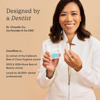 Cocofloss Expanding Woven Dental Floss by COCOLAB, Mint Scent, 4-Pack | Dentist-designed, 500+ interwoven fibers, coconut oil infused, cruelty-free & vegan, adults & kids daily oral care
