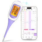 easy@Home Bluetooth Basal Body Thermometer for Adults - Fertility Prediction