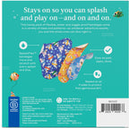 Welly Bandage Ocean Friends Refill Pack | Splashflex Adhesive Flexible Waterproof Bandages | Assorted Shapes and Patterns for Minor Cuts, Scrapes, and Wounds - 120 Count