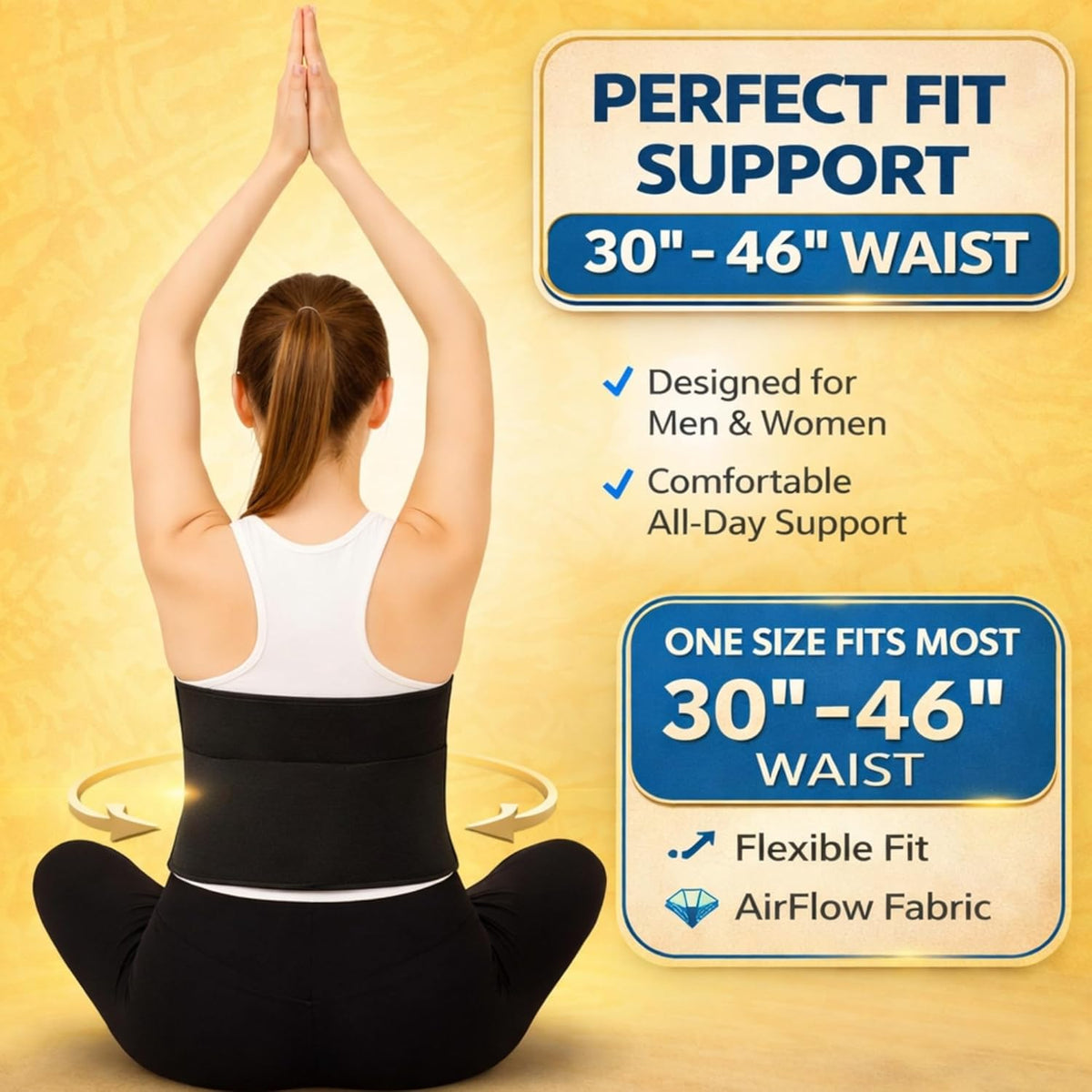 PLETHEON Post Pregnancy Waist Clincher | 3 in 1 Postpartum Belt for Women | Tummy Control Abdominal Binder | Back Support, Belly Compression | Slimming Shapewear Corset for Recovery