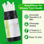 Easy@Home UTI Test Strips 25 Tests, Instant Urine Test Kit for UTI Infections, Women Urinary Tract Bladder Infection Testing, Results in 2 Min (UTI-25P)