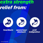 Alka-Seltzer Extra Strength Heartburn ReliefChews, Antacid for Fast Heartburn & Acid Indigestion Relief On the Go, 200 Ct