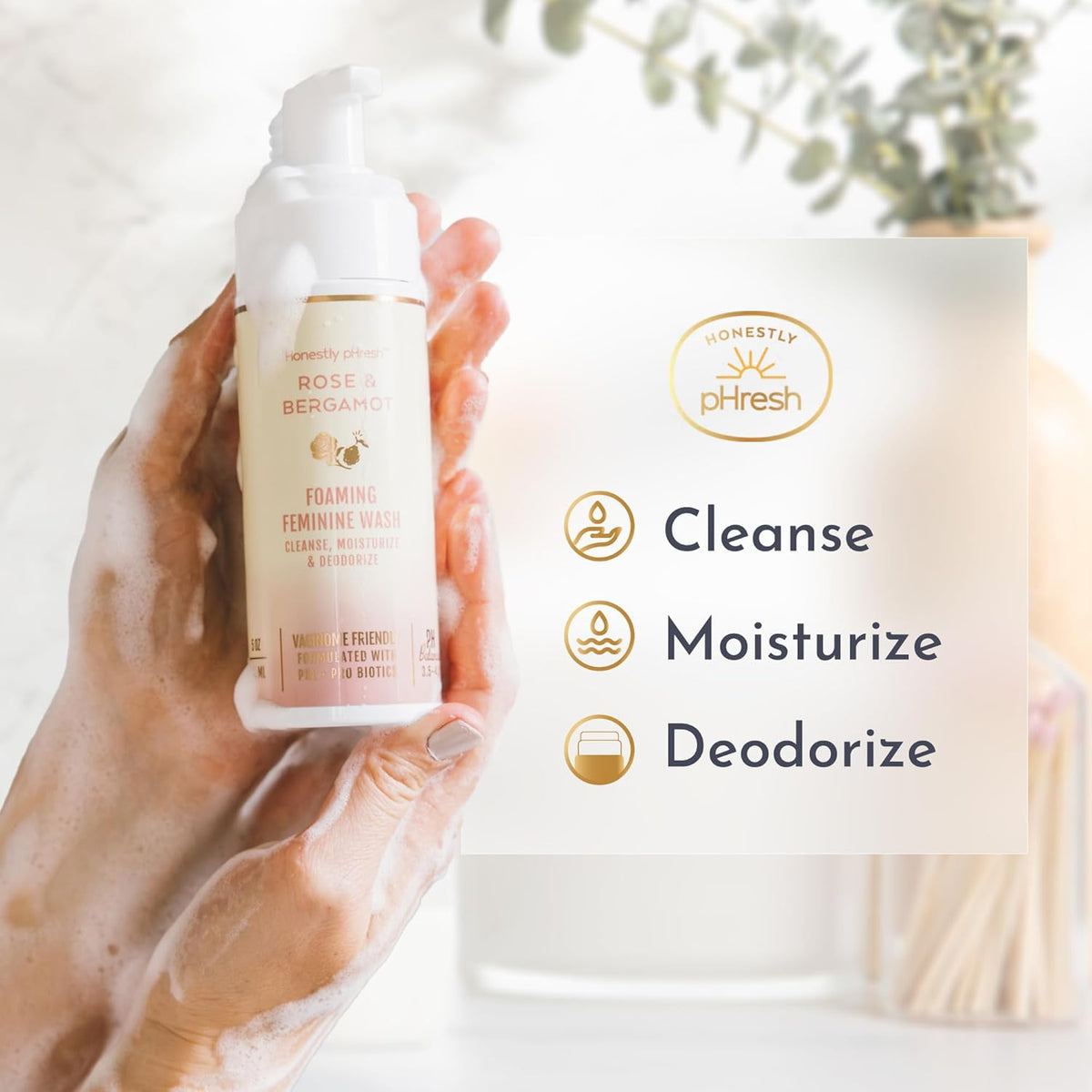 Pre + Probiotic Feminine Wash- Sage & Chamomile
