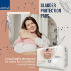 Abena New Mom Maternity Pads for Women - 15 Count, Super Absorption, Soft Disposable Pads for After-Delivery Incontinence (Box of 18)