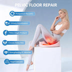 Portable Pelvic Floor Muscle Trainer, Kegel Exerciser for Postpartum Recovery & Bladder Control, Non-Invasive Pelvic Toner for Women and Men, Home Use
