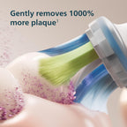 Philips Sonicare 5900 Rechargeable Electric Toothbrush, 2 Brush Heads, Pink | 1000% More Plaque Removal¹, Pressure Sensor, 6 Brush Settings, 21-Day Battery, 2-Minute Guided Timer, HX7132/02