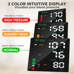 Double love Wrist Blood Pressure Monitor Led Display Black | Touch Screen Wrist Blood Pressure Cuff 99x2 Reading Memory Wrist Bp Monitor with Carrying Case