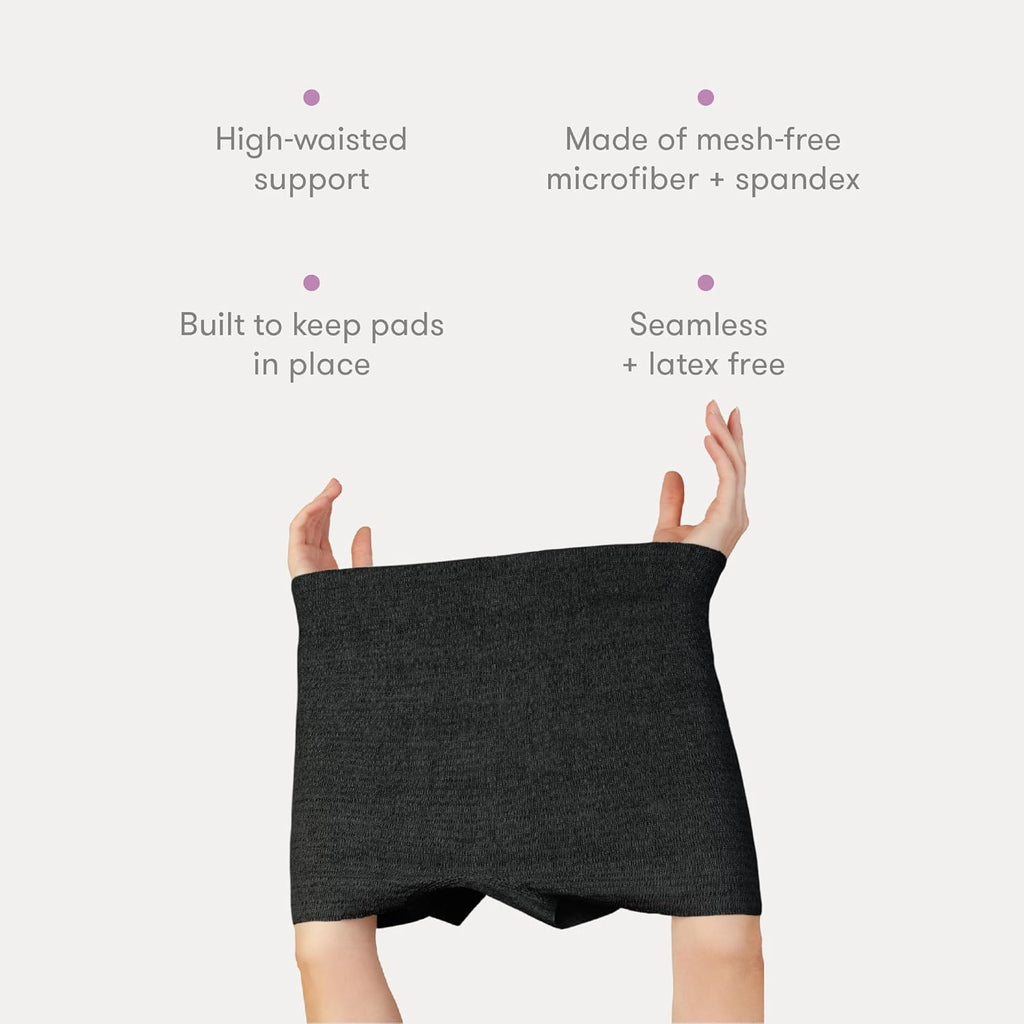 Frida Mom Postpartum Underwear, Disposable Boyshort Panties, Seamless, Stretch Support, New Mom Essentials
