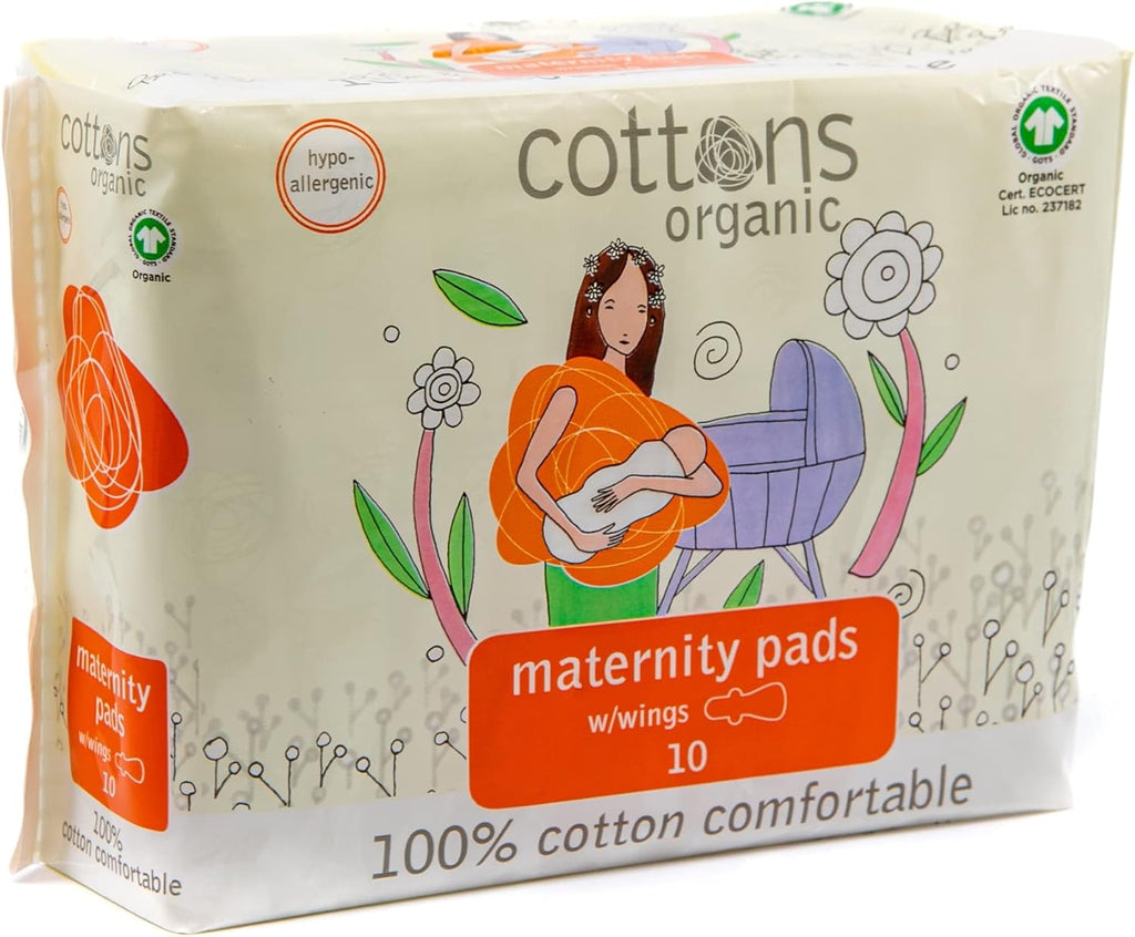 Cottons Maternity Pads w/wings 10 (1)