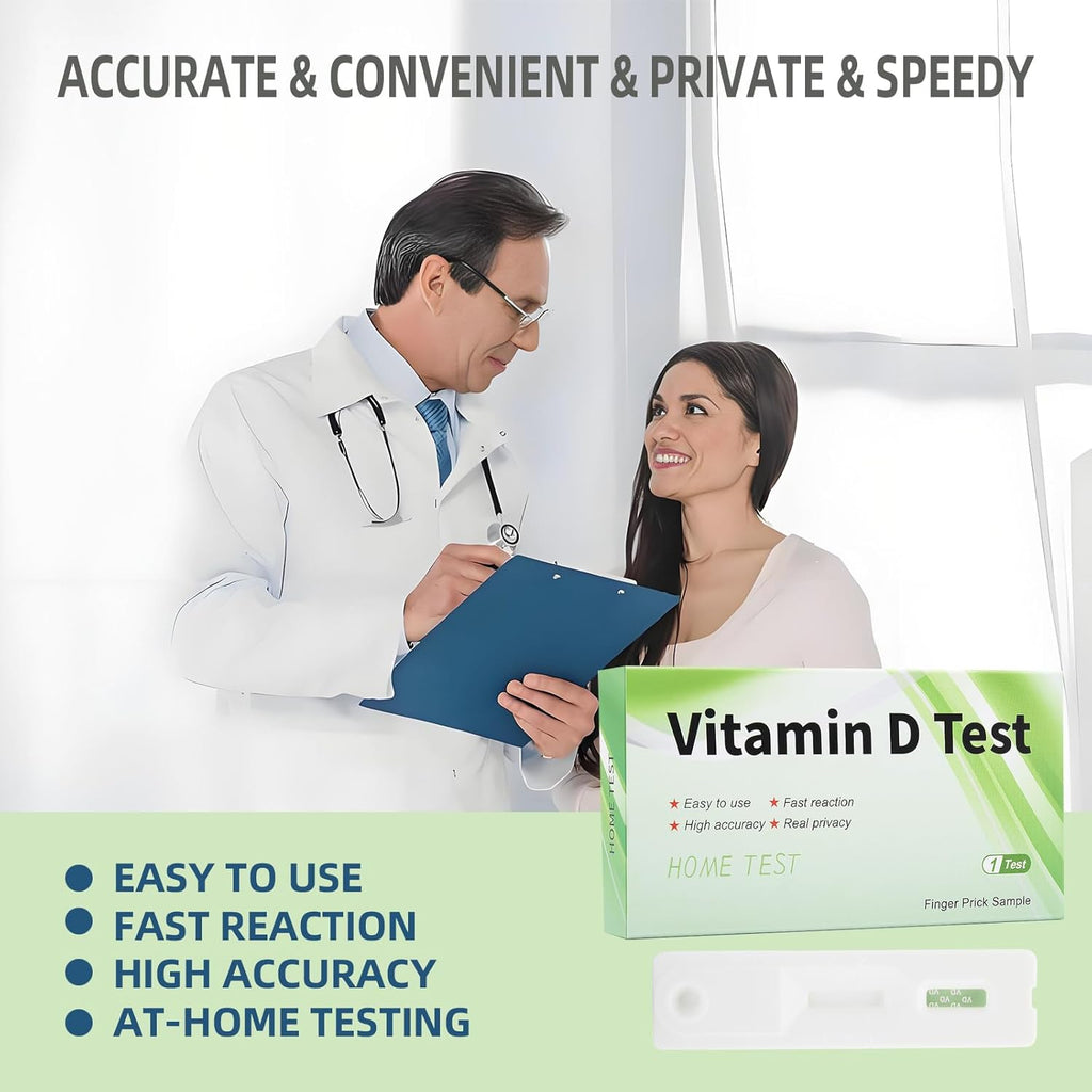 Vitamin d Test kit at Home,he Result is Highly Accurate, Easy to Read and use，Pack of 2
