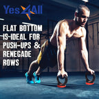 Yes4All Adjustable Kettlebell Handle for Weight Plates, Dumbbell Converter for Strength Training Kettlebells, Home Gym