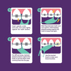 Platypus Orthodontic Flossers for Braces, 40 Count (Pack of 2)