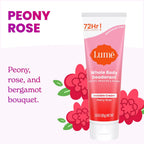 Lume Whole Body Deodorant - Cream Tube - 3 oz, 2 pk (Peony Rose) | 72 Hour Odor Control Aluminum Free Baking Soda Skin Safe deodorant lotion women full body