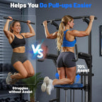 SPORTSROYALS Free Standing Pull Up Bar, Power Tower for Home Gym Training