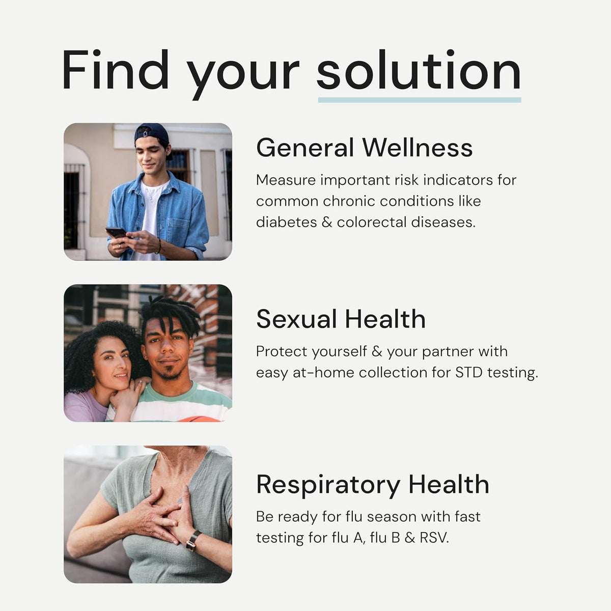 Simple HealthKit At-Home Diabetes Test Kit for Hemoglobin A1c (HbA1c) Levels - A1c Home Test Kit - Free Follow-Up Care & Fast Lab Results
