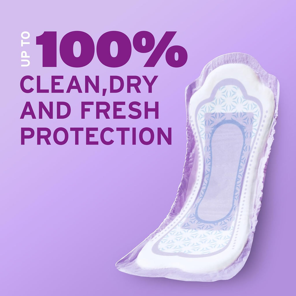 Poise Incontinence & Postpartum Pads for Bladder Leaks, 5 Drop Maximum Absorbency, Long Length, 84 Count, Packaging May Vary