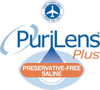 Purilens Plus Preservative-Free Contact Lens Saline 120ml (4 fl. oz.) 3 Pack