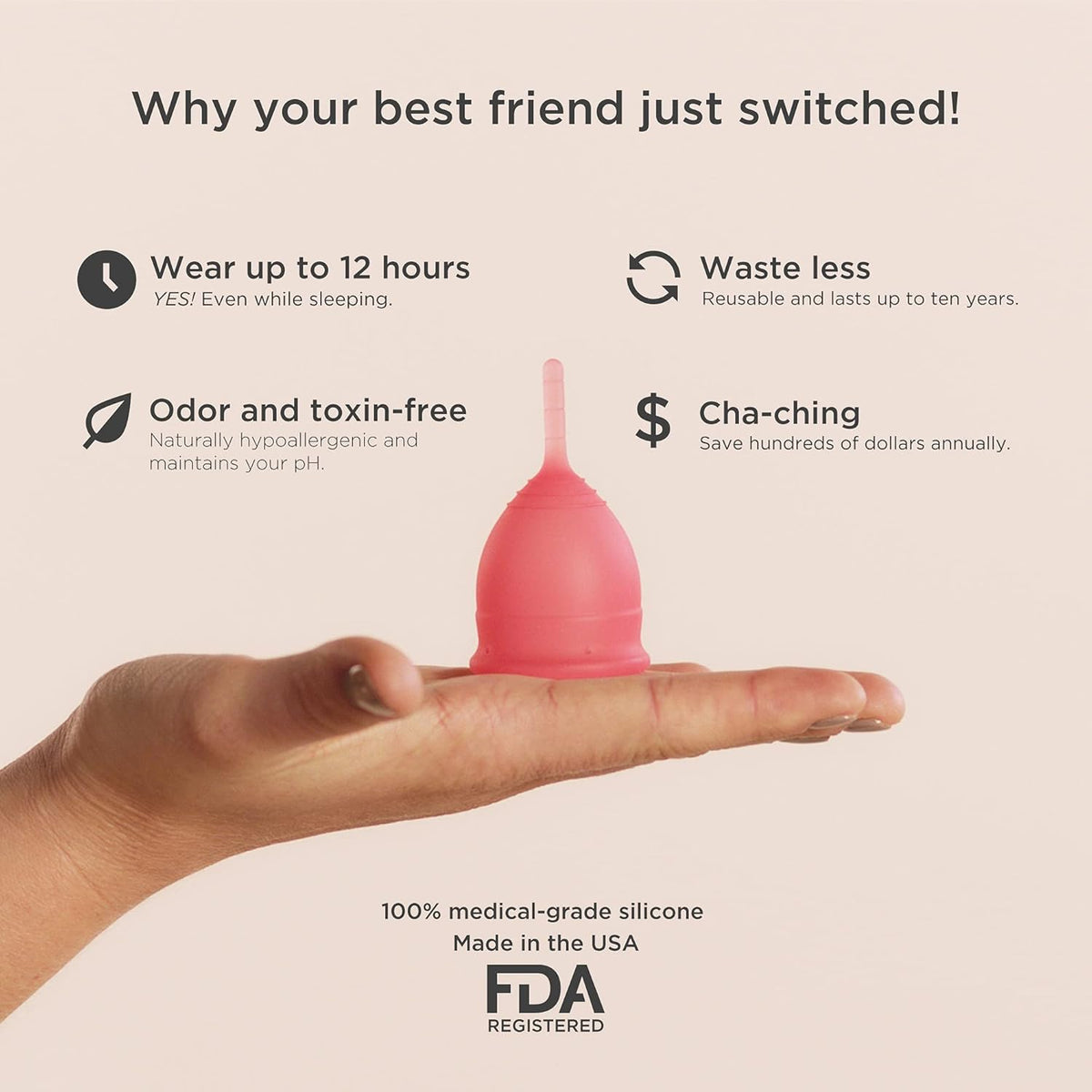 Saalt Menstrual Cups and Discs Reusable Silicone