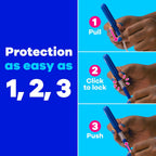 Tampax Compact Pearl Tampons Multipack, with LeakGuard Braid & Extendable Applicator, Regular/Super Absorbency, Compact Extendable Applicator, Unscented, 30 Count
