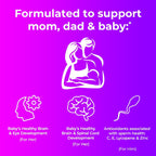 One A Day Men's & Women's Pre-Pregnancy Multivitamin Softgel including Vitamins A, Vitamin C, Vitamin D, B6, B12, Folic Acid & more, 30+30 Count, Supplement for Before, During, and Postnatal