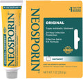 Neosporin Original First Aid Antibiotic Ointment for Wounds, Infection Protection Treatment, Germ-Killing Formula, Helps Minimize Appearance Of Scars for Minor Cuts, Scrapes, Burns, 1 Oz