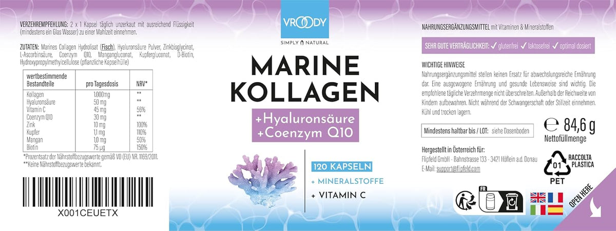 Premium Dietary Supplements Hyaluronic Acid 1000 mg